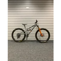 2nd Hand Orange Stage 6 Large Mountain Bike 2021 Chrome/Silver