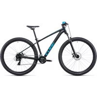 Cube Aim Hardtail Mountain Bike 2022 Black/Blue