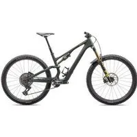Specialized Stumpjumper 15 Pro Carbon Mountain Bike  2025 S6 - Satin Green Tint/Gunmetal/Satin Metallic Sulphur