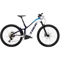 Trek Powerfly FS 7 Electric Mountain Bike 2022 White/Alpine/Blue