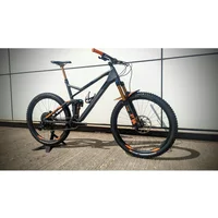 2nd Hand Cube Stereo 140 HPC TM 27.5 XL Mountain Bike 2018 Grey/Black/Orange