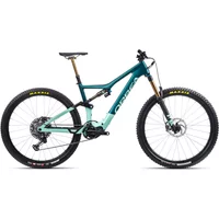 Orbea Rise M-Team 29er Mountain Bike 2022 Team Ice Green/Ocean