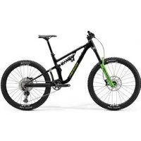 Merida One-Sixty FR 800 Mullet Mountain Bike 2025 X-Long - Black/Grey/Green