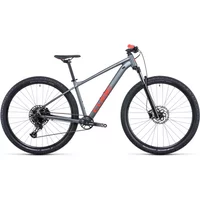 Cube Analog Hardtail Mountain Bike 2022 Grey/Red