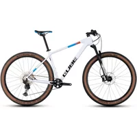 Cube Reaction C:62 Pro Mountain Bike 2024 White/Blue/Red