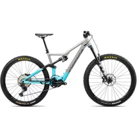 Orbea Rise H15 Electric Mountain Bike 2022 Mouse Grey/Sky Blue