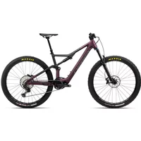 Orbea Rise H20 Electric Mountain Bike 2023 Metallic Mulberry/Black