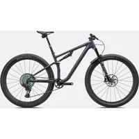 Specialized S-Works Epic Evo Mountain Bike 2024 Satin Blue Ghost/Black Chrome/Gold Ghost Pearl