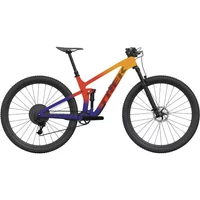 Trek Top Fuel 9.9 XTR Mountain Bike 2022 Marigold/Red/Purple Abyss