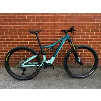 2nd Hand  Orbea Rise M10 Medium Electric Mountain Bike 2022 Green/Ocean