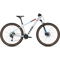 Cube Aim SLX Mountain Bike 2024 White/Blue/Red