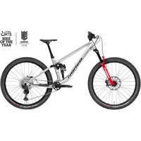 Norco Fluid FS A2 Mountain Bike 2023 Silver/Black