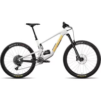 Santa Cruz Bronson C R Mountain Bike 2024 Gloss Chalk White