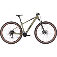 Cube Aim Race Mountain Bike 2024 Olive/Black