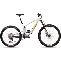 Santa Cruz Bronson CC XO AXS RSV Mountain Bike 2024 Gloss White Chalk