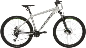 Carrera Valour Disc Mens Mountain Bike - Silver - L Frame