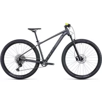 Cube Attention Sl Hardtail Mountain Bike 2022 Grey/Lime