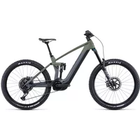 Cube Stereo Hybrid 160 HPC TM 625 Electric Mountain Bike 2022 Grey