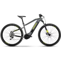 HaiBike HardNine 6 Electric Mountain Bike 2022 Cool Grey/Black Grey