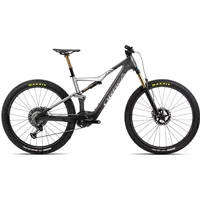 Orbea Rise M-Ltd Electric Mountain Bike 2023 Carbon Raw/Shark Grey