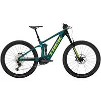 Trek Rail 7 SLX/XT Electric Mountain Bike 2022 Aquatic/Trek Black