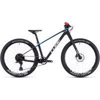 Cube Elite 240 C:62 Pro Kids Mountain Bike 2024 Carbon/Blue/Red