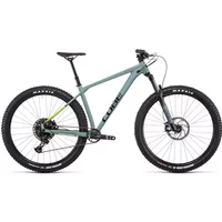 Cube Reaction TM SX Eagle 12spd Hardtail Mountain Bike Olive/Lime