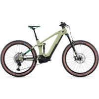 Cube Stereo Hybrid 140 HPC SL 625 Electric Mountain Bike 2022 Green