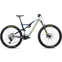 Orbea Rise H15 Electric Mountain Bike 2022 Iceberg Grey/Moondust Blue